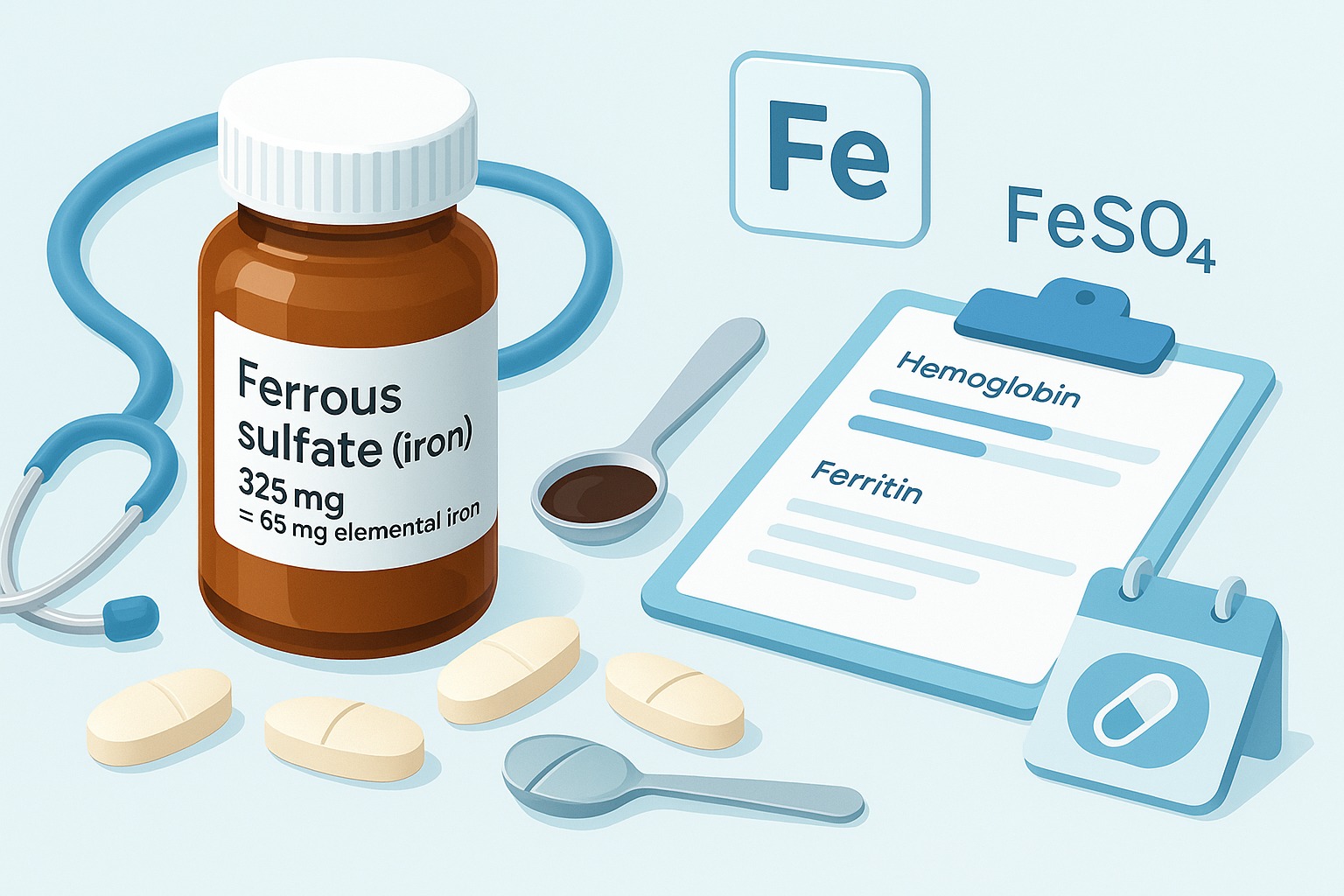 ferrous sulfate